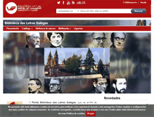 Tablet Screenshot of letrasgalegas.org